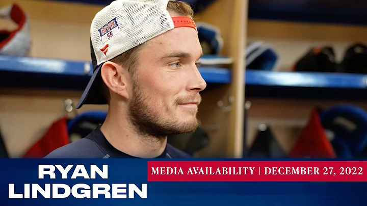 New York Rangers: Ryan Lindgren Pregame Media Avai...
