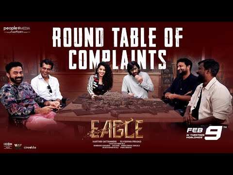 Team Eagle Round Table Of Complaints | Ravi Teja | Anupama | Kavya Thapar | Karthik Gattamneni