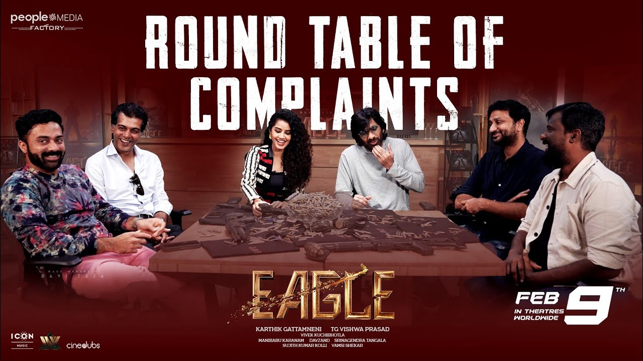 Eagle movie Team Ravi teja Anupama Parameswaran interview🎥🎞️