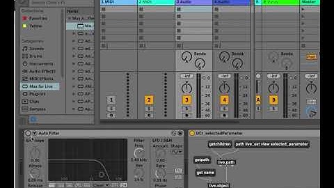 10 4 M4L Intro Make your own path controlling LIVE device parameters