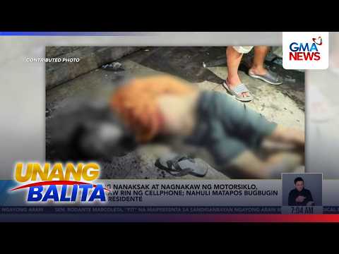 Motorcycle taxi rider, patay matapos saksakin ng ice pick ng kaniyang pasahero... | Unang Balita