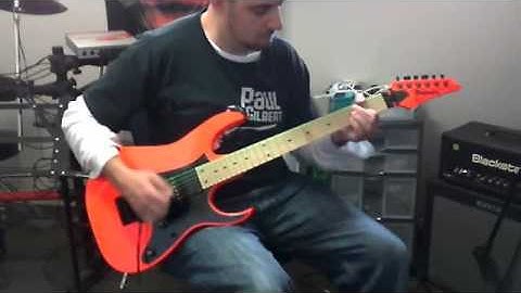 Ibanez Edge sustain block comparison - stock vs Floyd Upgrades