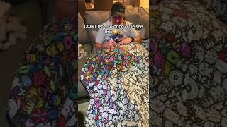 Last Day 50 OFF DIY Coloring Blanket with Markers Perfect Gift For Family Friends