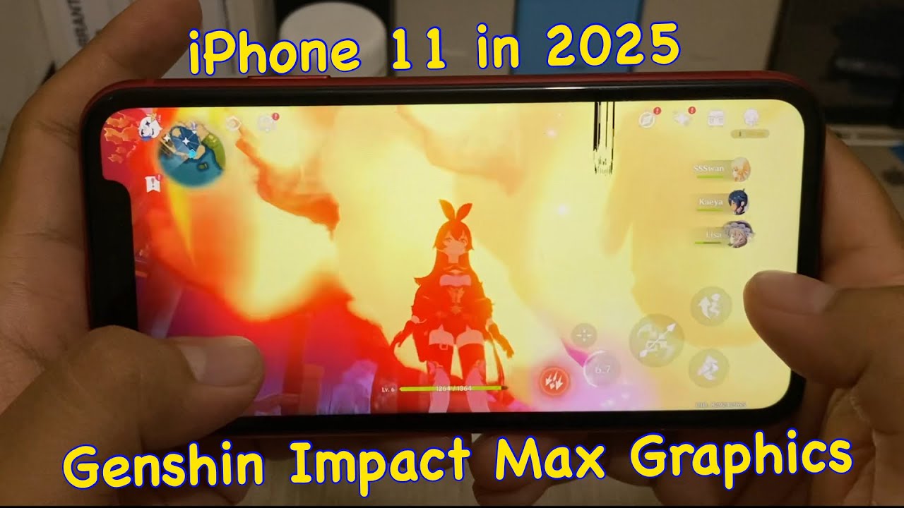 Old iPhone No Problem || Apple iPhone 11 Genshin Impact Max Graphics Game Test in 2025