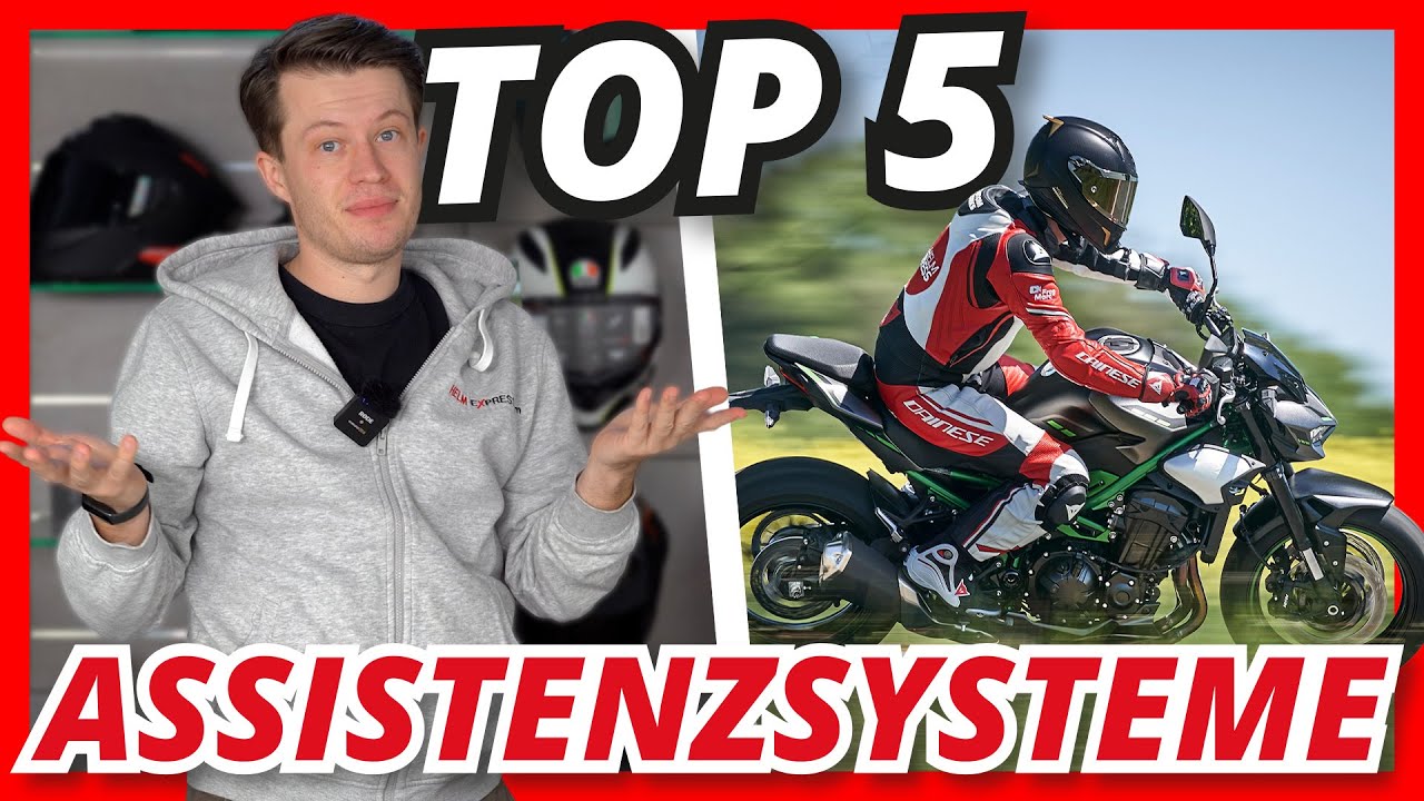 ASSISTENZSYSTEME BEI MOTORRÄDERN - Das sind die 5 wichtigsten & so funktionieren sie 🏍️🤓