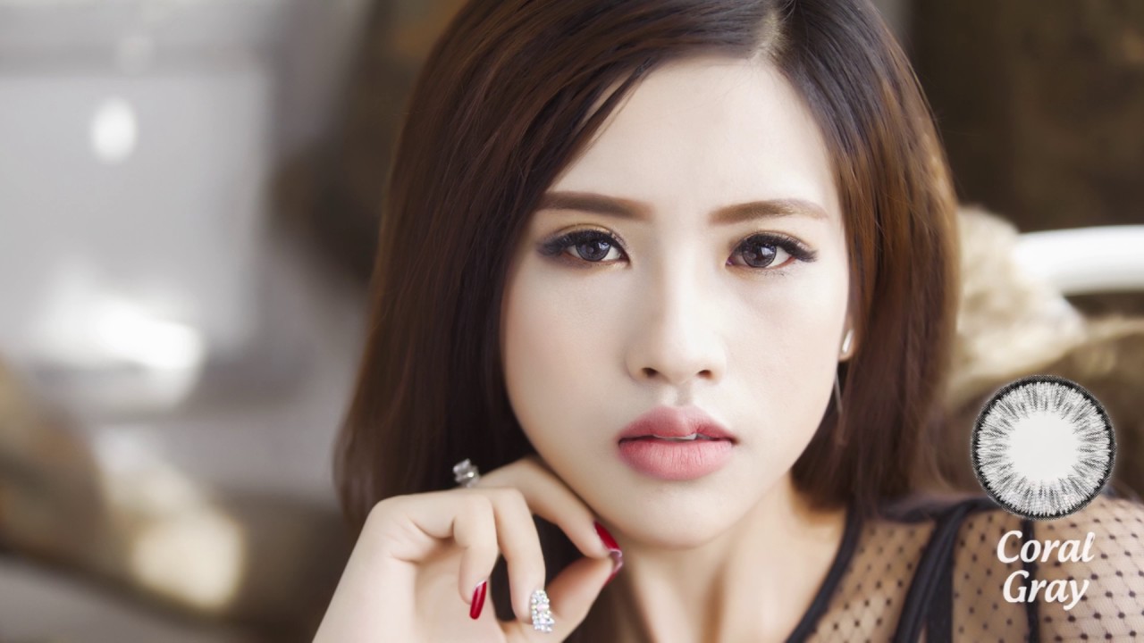 CORAL GRAY - KÍNH ÁP TRÒNG/GIÃN TRÒNG CAO CẤP ANGEL EYES