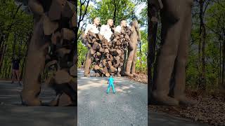 Sealed sculpture finally breaks out the rock 😯 #viralshorts #shorts #vfx #shortsfeed #shortsyoutube