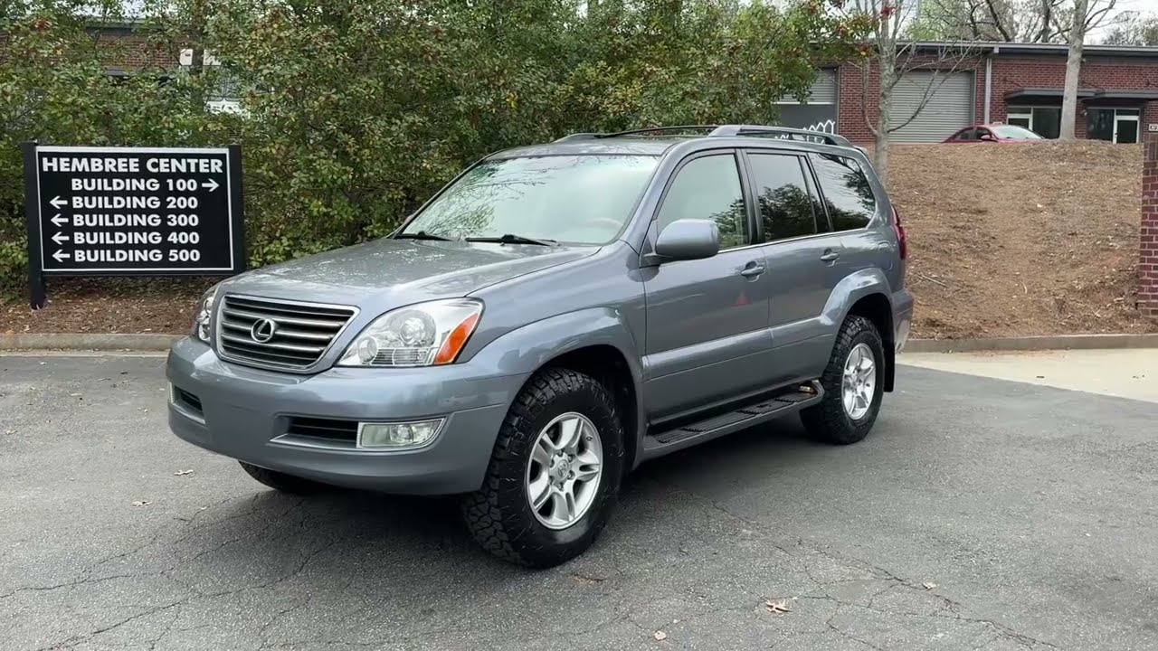 2004 Lexus GX470 - 182k, Ash Blue Mica. ONE Owner, Southern Owned, Excellent Condition