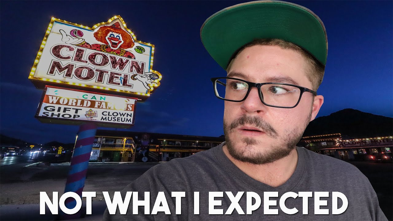 Our TERRIBLE EXPERIENCE at the HAUNTED CLOWN MOTEL (Don't Go Here)