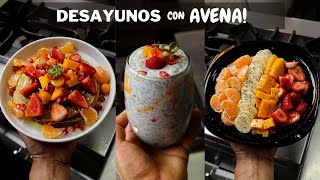 3 Formas de Preparar AVENA para el Desayuno - Rico y Saludable | Abelca