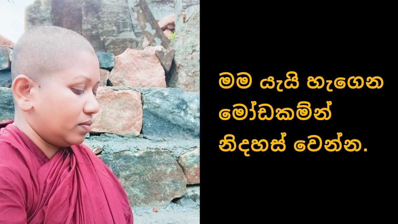 මම ලෙස දැනෙන මෝඩකම  
