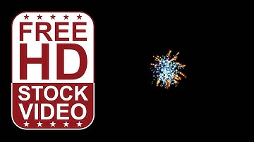 Free Stock Videos – abstract animated bursting blue sparks stars on black background 2D