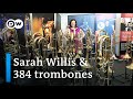 World record with 384 trombone players in New York | with Sarah Willis