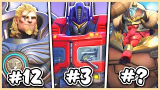 RANKING EVERY REINHARDT SKIN IN OVERWATCH 2