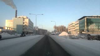 Nokia N8 video - Hervanta Cruising at winter
