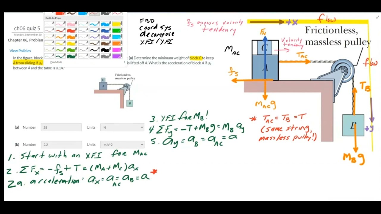 CH06 Quiz 5 problem 6 29 - YouTube