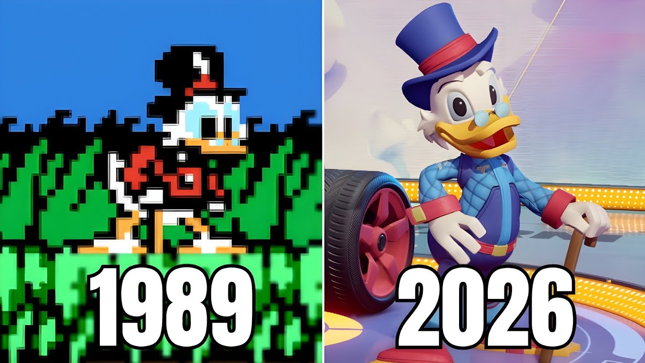 Evolution Of DuckTales Games [1989-2026]