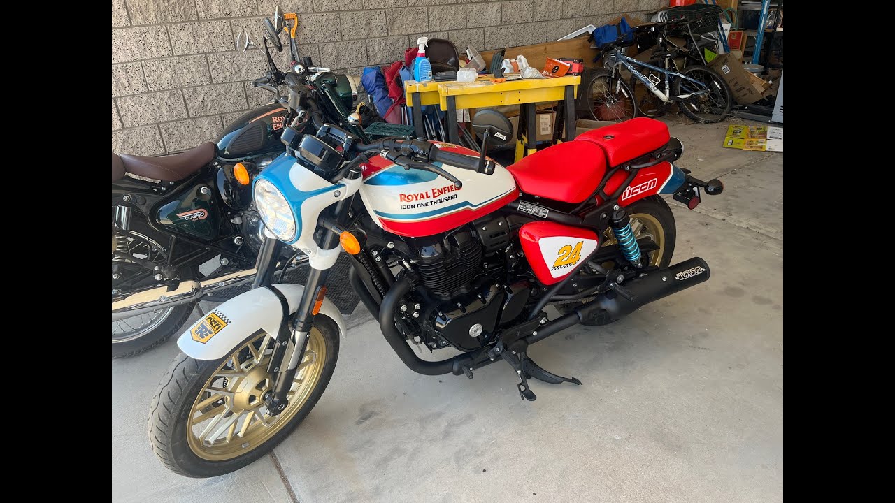 Royal Enfield Shotgun 650 Icon - exhaust upgrade Rhino Racing