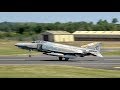 McDonnell Douglas F-4E AUP Phantom II Hellenic Air Force departure at RAF Fairford RIAT 2017 AirShow