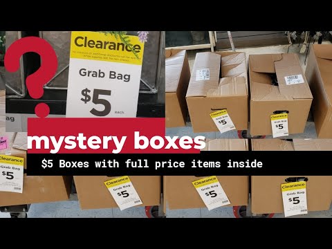RUN!! Michael's Mystery Grab Bags & Boxes!! Hurry! No coupons needed