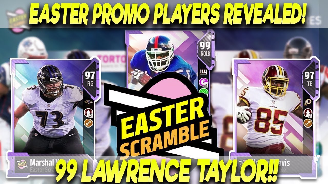 MUT 18 EASTER PROMO PLAYERS REVEALED! 99 LAWRENCE TAYLOR! 97 RUSSELL WILSON!|MADDEN 18 ULTIMATE TEAM