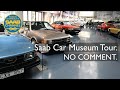 Saab car museum tour  no comment