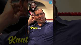Giant Thali With Great Khali At His Dhaba & Khali's Gym In Haryana | Curly Tales #shorts
