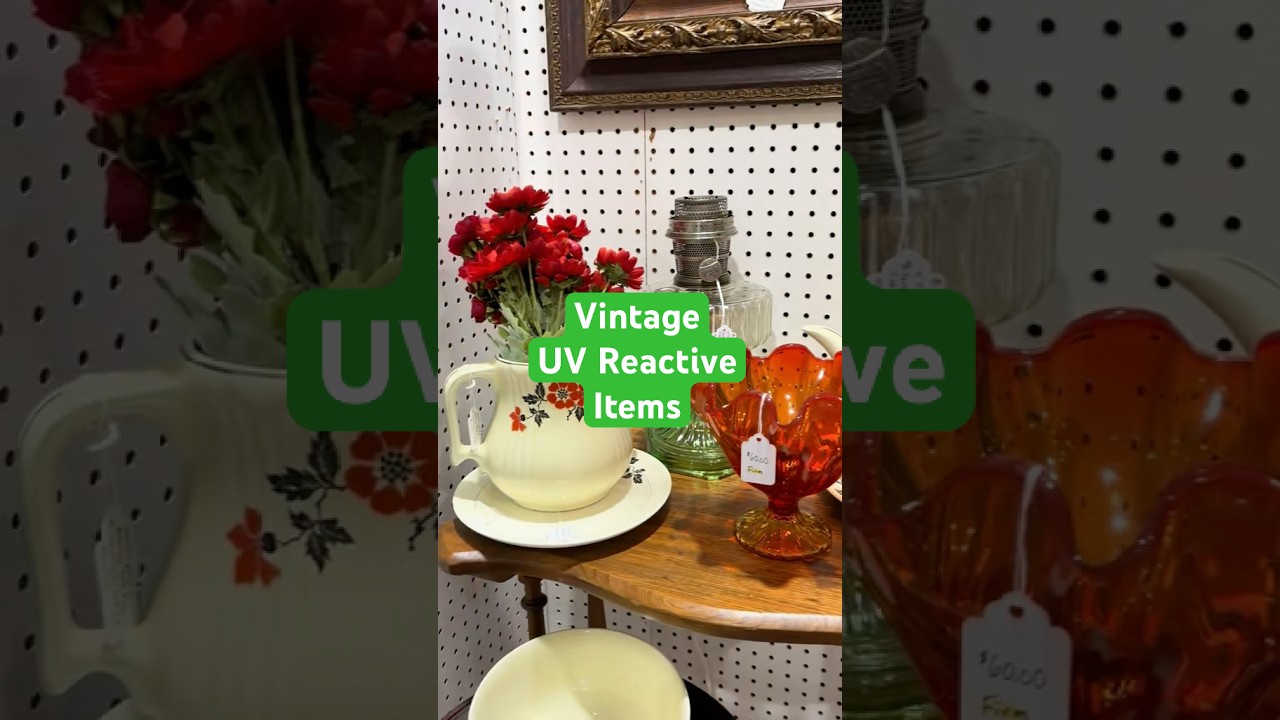 Vintage UV Reactive Items | 2025-05-02