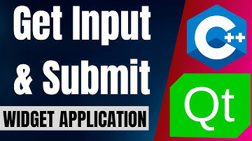 Line Edit, Label & Push Button Widgets in QT | Complete C++ Project | Urdu/Hindi