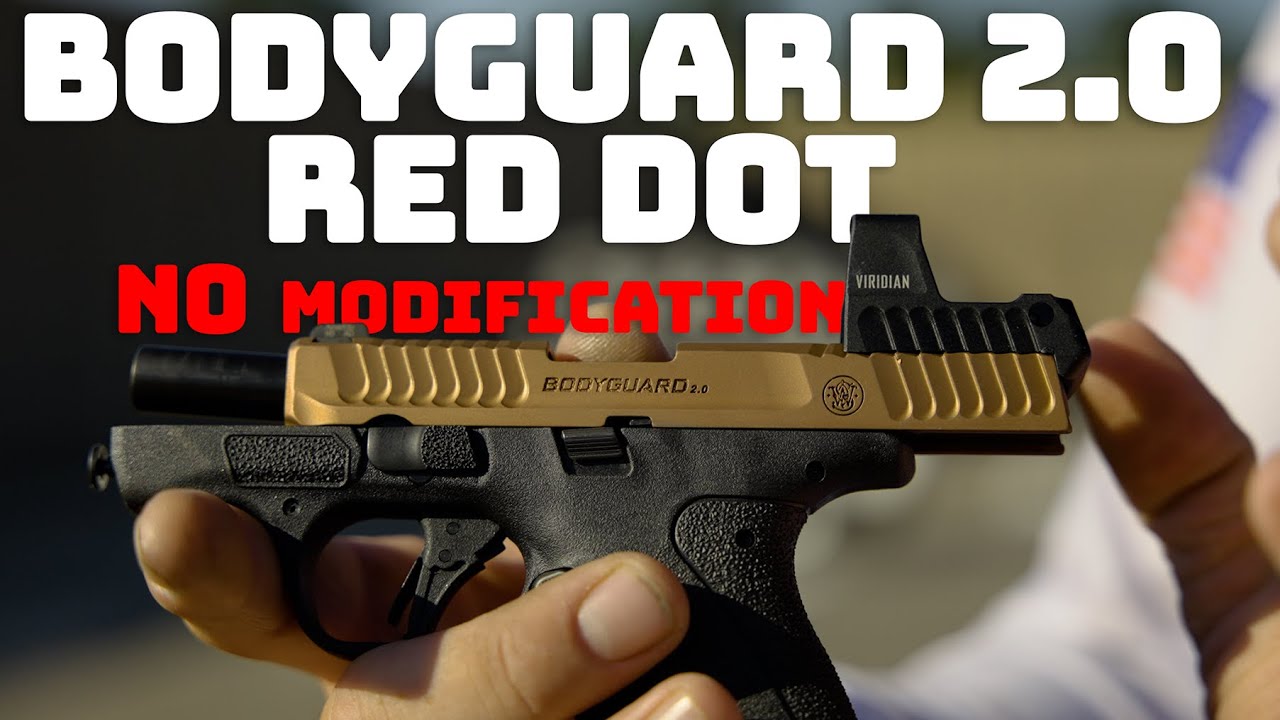 Factory S&W Bodyguard Optic from Viridian Optics NO CUTS!