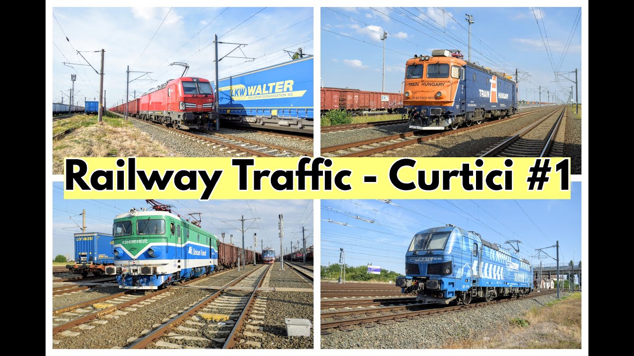 🟢 Trafic Feroviar | Railway Traffic - Curtici #1, Arad