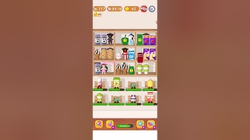 GOODS SORT - SORTING GAMES LEVEL 117