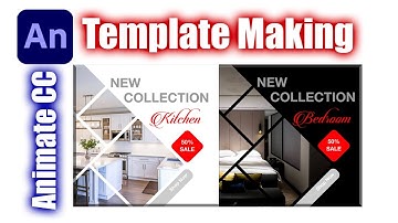 Template Making in Animate CC. 애니메이트CC 템플릿 만들기