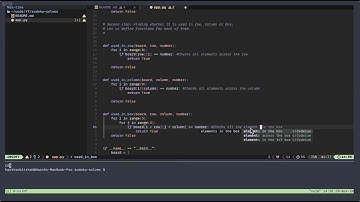 ASMR Python Sudoku Solver - No Talk #python #code