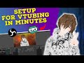 Setting Up Your Vtubing Model In OBS Using Vseeface, VUP and more - Fast OBS VTuber Setup