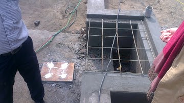 CÂN SƠN HÒA - Làm thoát nước cho Móng cân chìm 100 tấn 18m Hưng Yên