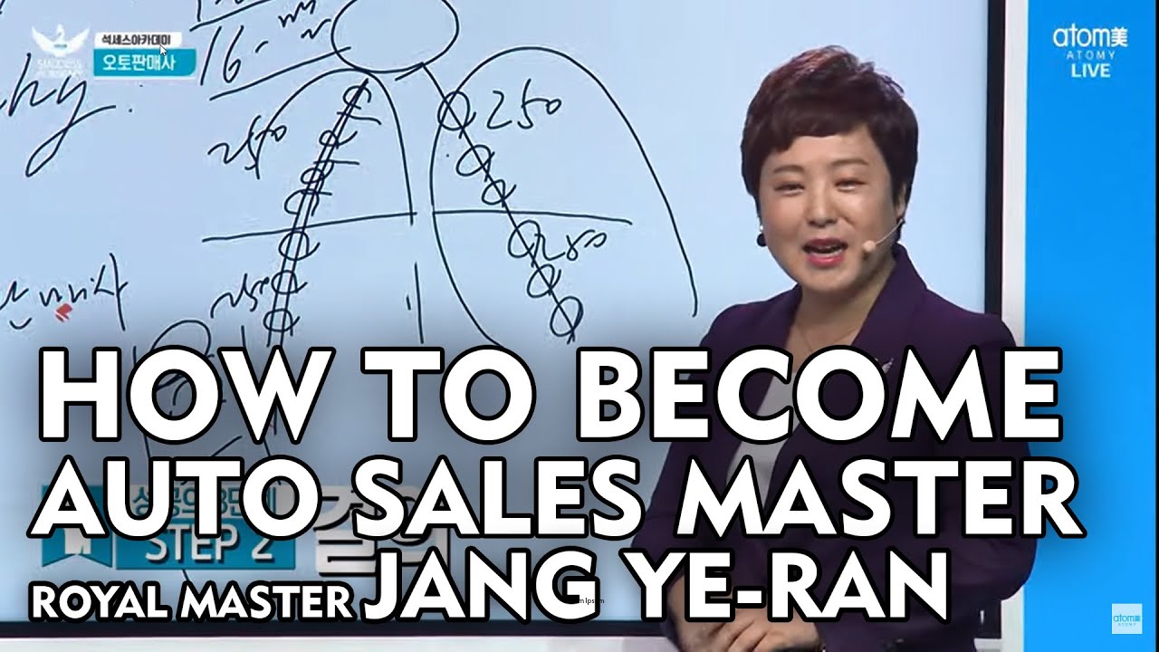 How to an Auto Sales Master, Lecture by Royal Master 장예란 Jang Ye