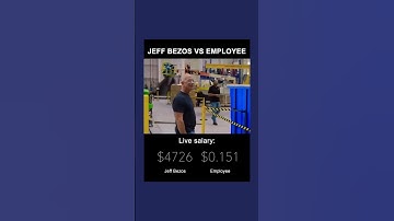 Bezos Salary vs Amazon Worker 🤯