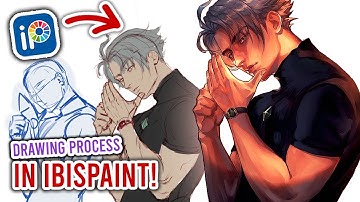 My Drawing Process in IBISPAINT X 2025