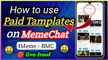 memechat par paid tamplate memes kaise upload kare | how to upload memechat paid tamplates memes