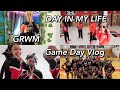 DAY IN MY LIFE: game day vlog, grwm, school, etc.