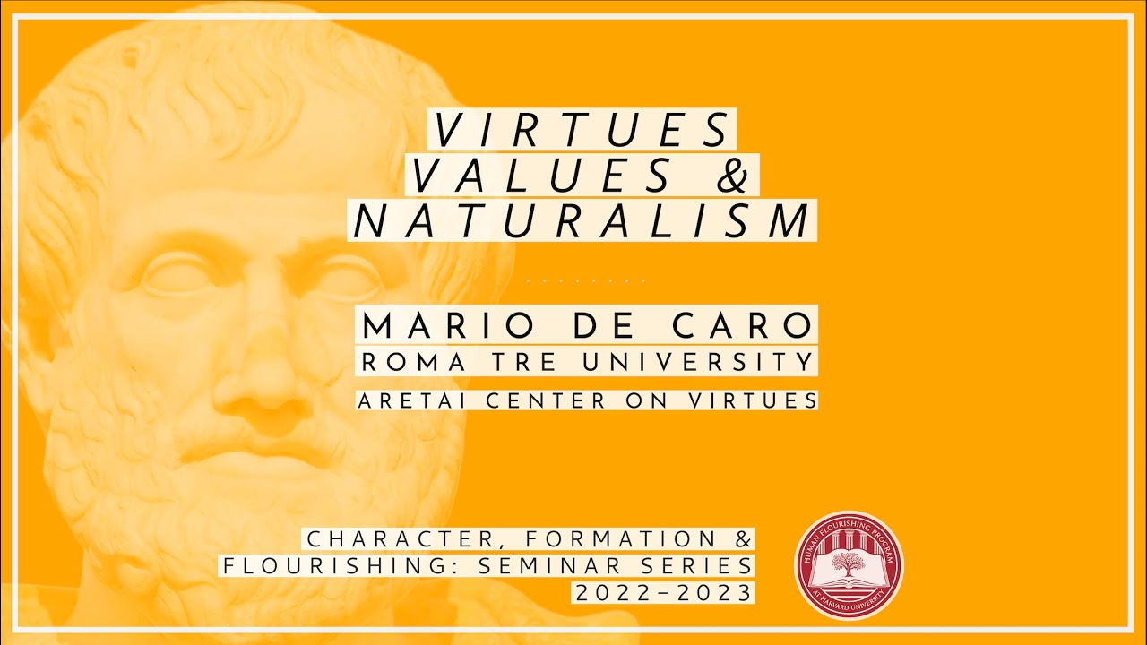 Virtues, values, and naturalism (Mario DeCaro)