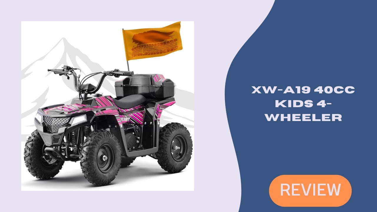 ✳︎4kidsmam✳︎ XW-A19 40CC Kids 4-Wheeler Review – Safe & Fun Mini Dirt Bike
