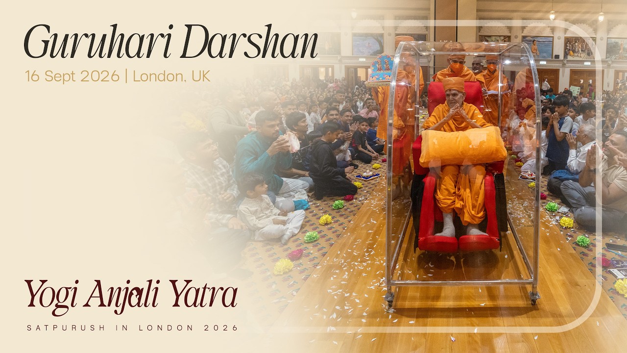 Guruhari Darshan, 16 Sep 2026, London, UK