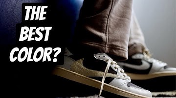 Air Jordan 1 Low x Travis Scott Reverse Mocha On foot review