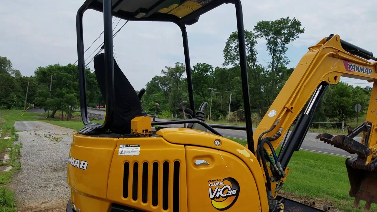 2002 Yanmar VIO35 Mini Excavator For Sale Inspection...2 of 2. YouTube