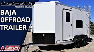 New And Improved Aluminum Baja Off Road Trailer