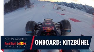 On Board with Max Verstappen in the snow at Kitzbühel screenshot 3