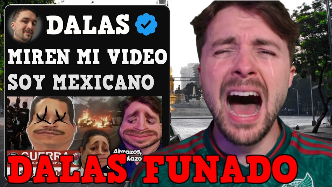 YOUTUBE OCULTA EL CANAL DE DALAS Y ES FUNADO POR MEXICO Y HABLAR DE EL MENCHO