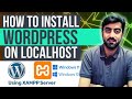 How to Install WordPress in Xampp Localhost on Windows 10/11 | WordPress Localhost Installation